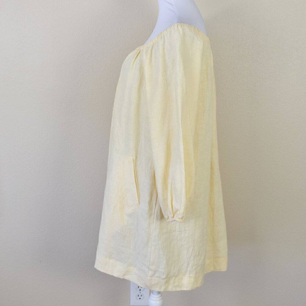 Back Beat Co. Rory Linen Dress XS - Picture 3 of 7
